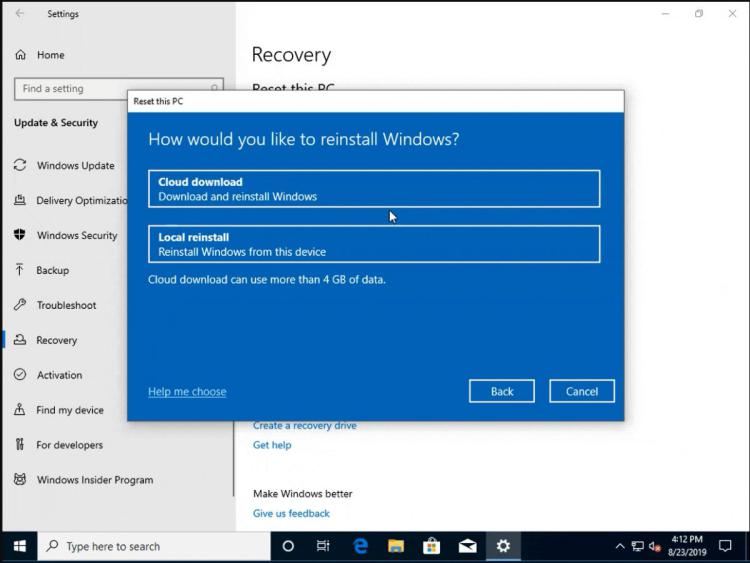 Windows 10 Insider build 18970