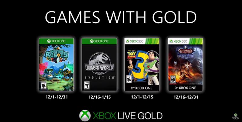 Microsoft revela os Xbox Games With Gold para Dezembro de 2019 Microsoft revela os Xbox Games With Gold para Dezembro de 2019
