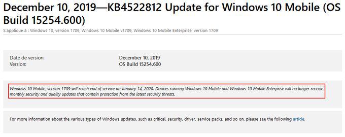 Windows mobile
