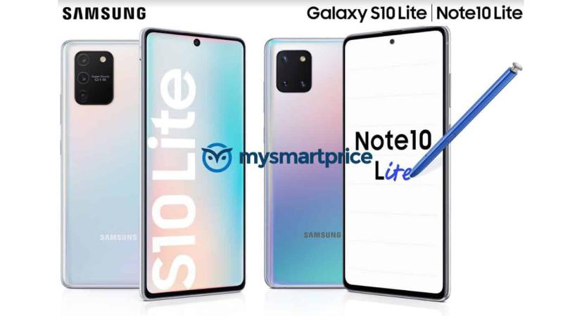 Novas imagens revelam os Galaxy S10 Lite e Note 10 Lite Novas imagens revelam os Galaxy S10 Lite e Note 10 Lite