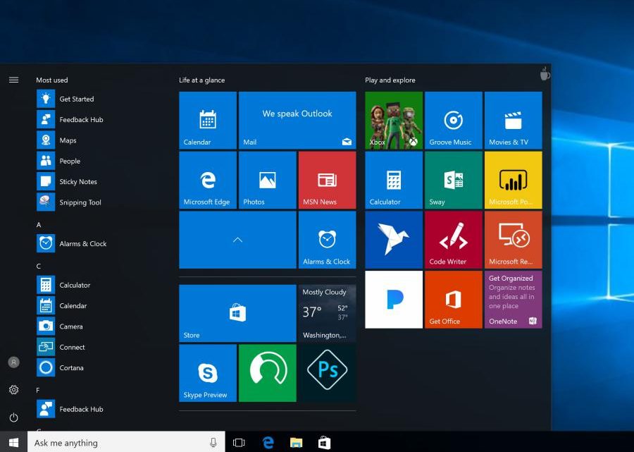 Microsoft quer acabar com os blocos quadrados do menu Iniciar no Windows 10 Microsoft quer acabar com os blocos quadrados do menu Iniciar no Windows 10