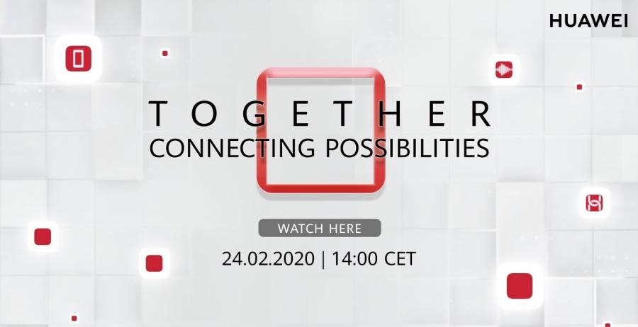 Together Connecting Possibilities: Assiste aqui em directo ao evento da Huawei Together Connecting Possibilities: Assiste aqui em directo ao evento da Huawei
