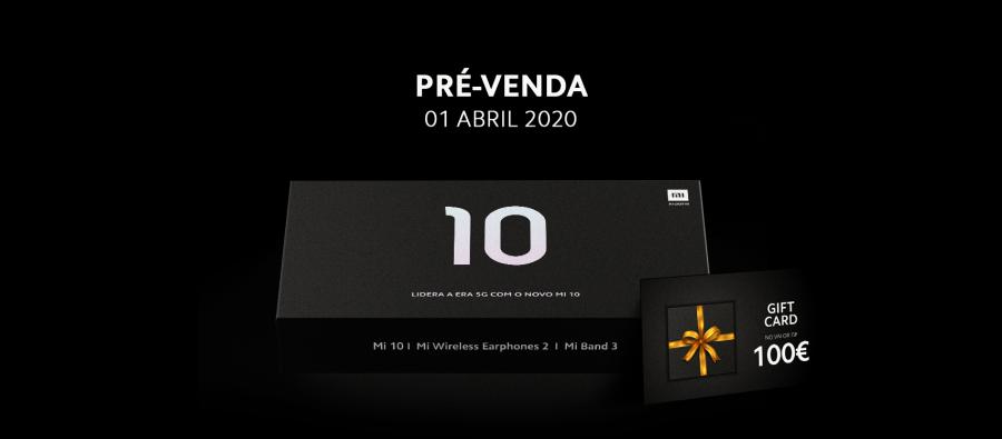 Xiaomi Mi 10 disponível para pré-reserva na Mi Store em Portugal Xiaomi Mi 10 disponível para pré-reserva na Mi Store em Portugal