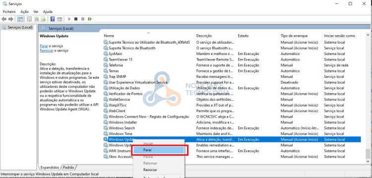 actualizações Windows 10