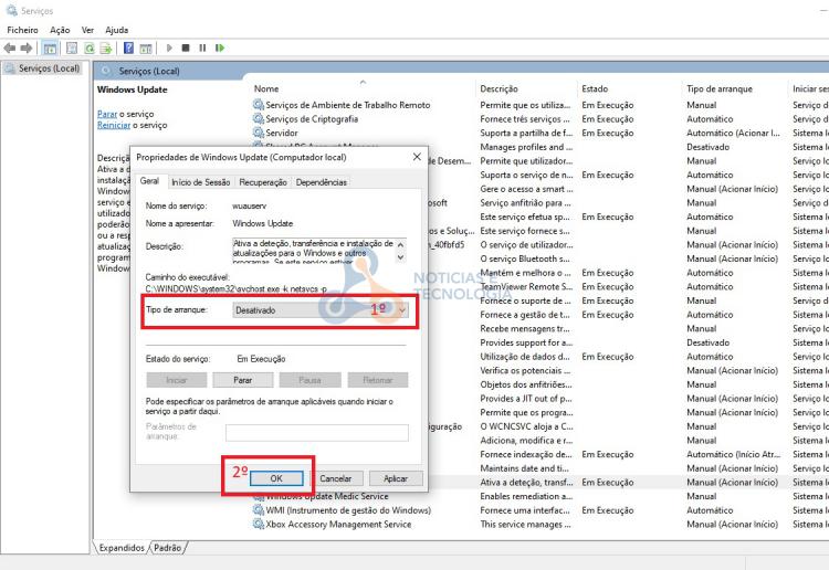 actualizações Windows 10