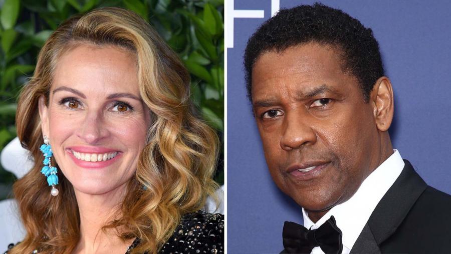 Denzel Washington e Julia Roberts contratados pela Netflix Denzel Washington e Julia Roberts contratados pela Netflix