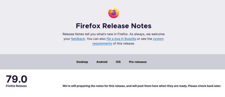 Firefox 79