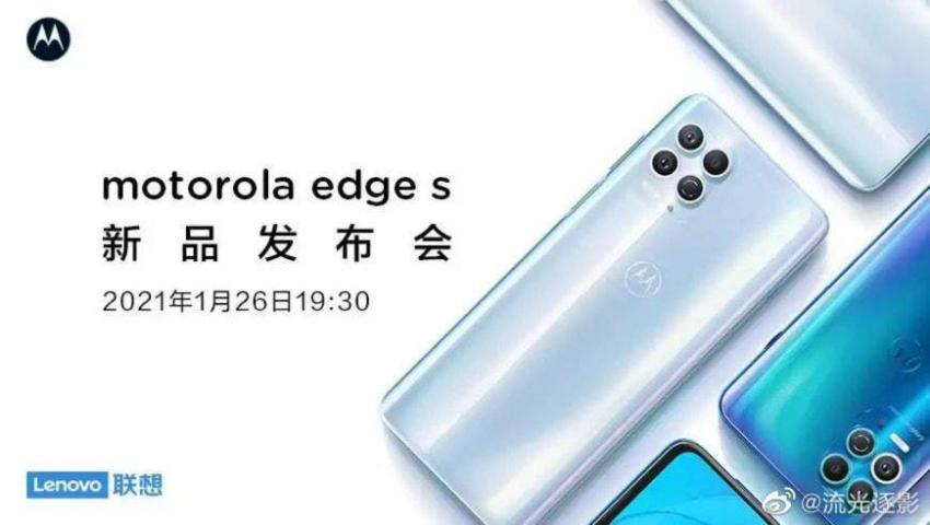 Confirmado: Motorola Edge S chegará com 4 sensores na traseira Confirmado: Motorola Edge S chegará com 4 sensores na traseira