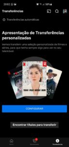 Transferências Personalizadas