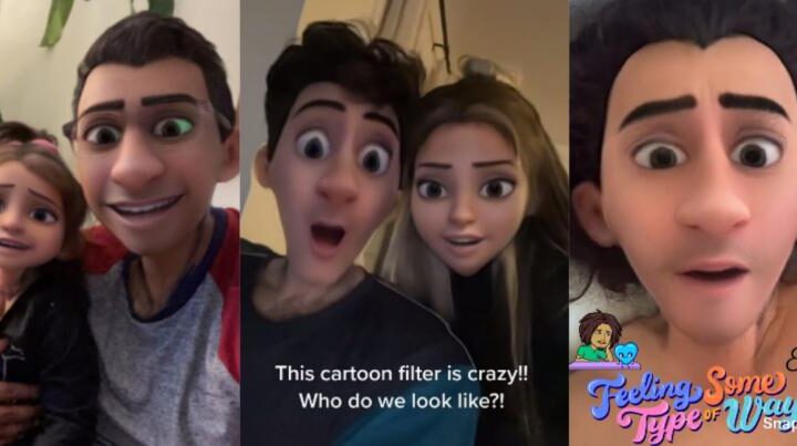 Cartoon 3D Style Lens