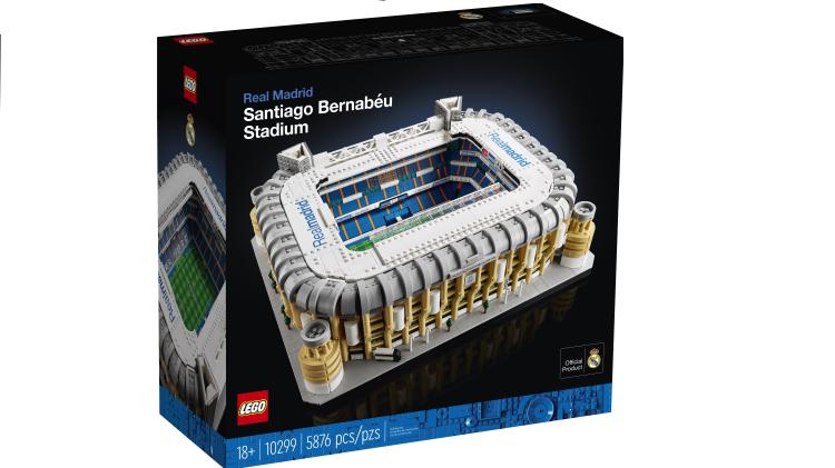 Já pode construir o estádio do Real Madrid em Lego Já pode construir o estádio do Real Madrid em Lego