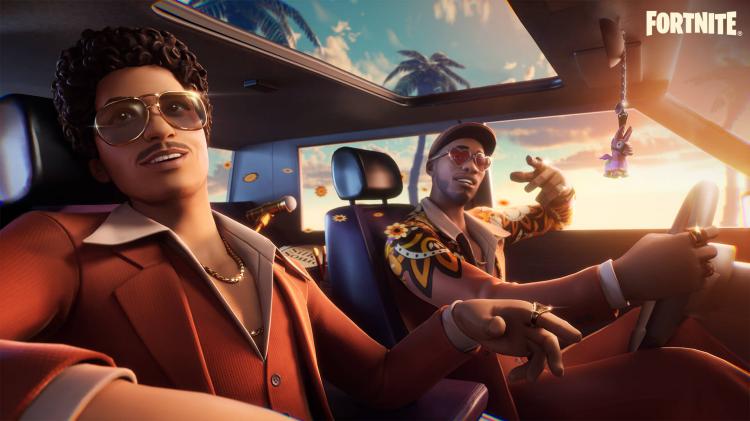 Bruno Mars e Anderson .Paak estão a chegar ao Fortnite Bruno Mars e Anderson .Paak estão a chegar ao Fortnite
