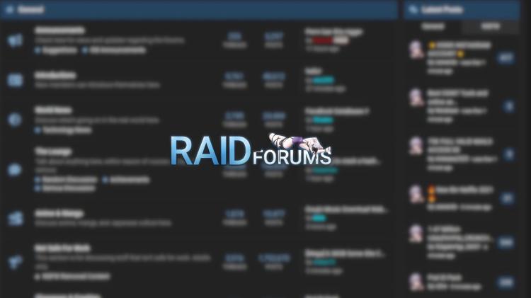 Autoridades encerram o RaidForum: Um dos maiores fóruns de hackers do mundo Autoridades encerram o RaidForum: Um dos maiores fóruns de hackers do mundo
