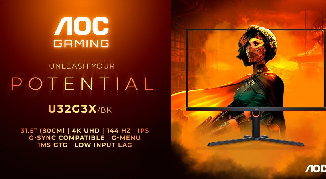 U27G3X e U32G3X são os 2 novos monitores gaming da AGON by AOC U27G3X e U32G3X são os 2 novos monitores gaming da AGON by AOC